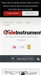 Mobile Screenshot of coleinstruments.com